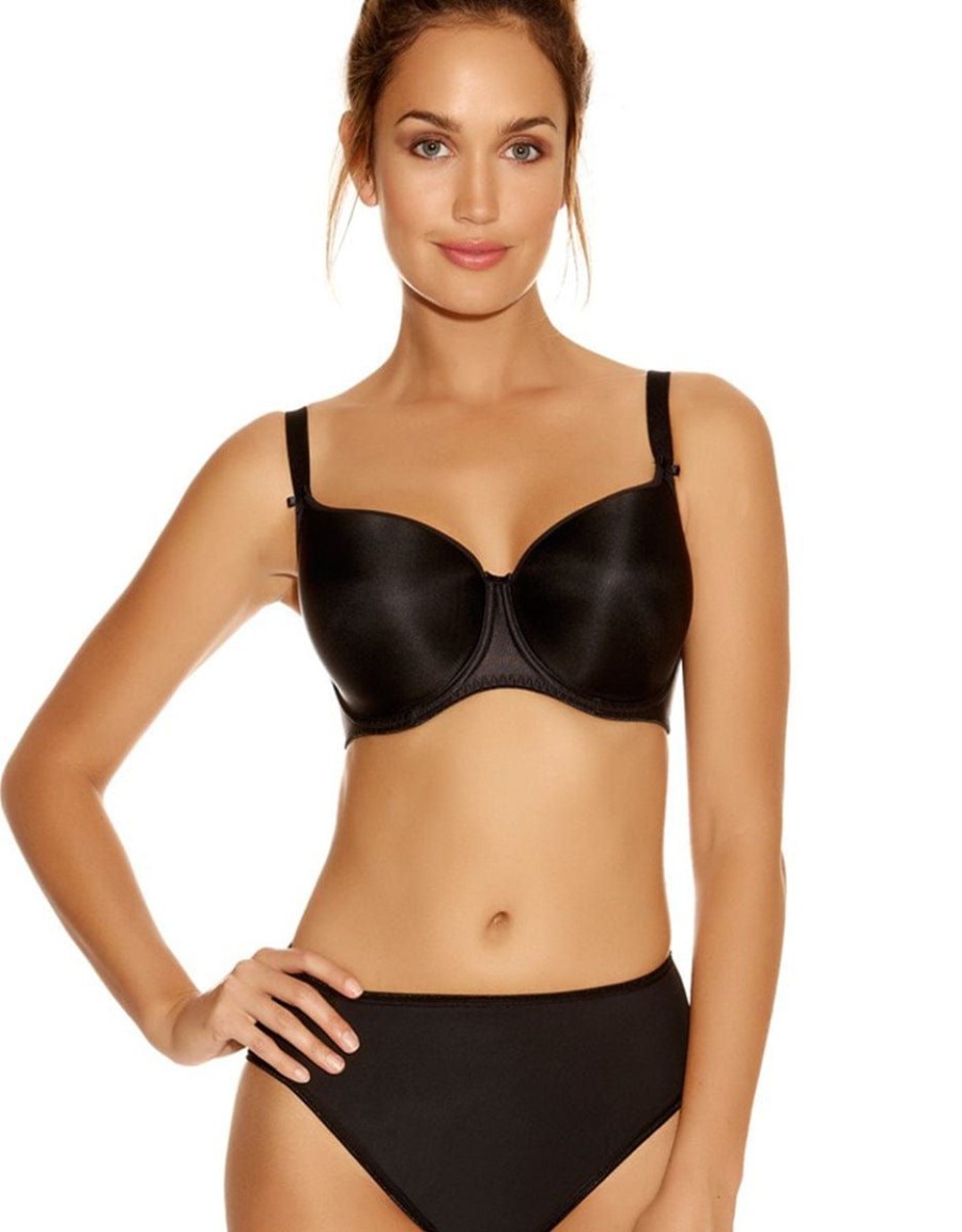 Fantasie Fantasie Smoothing Moulded Bra Black New