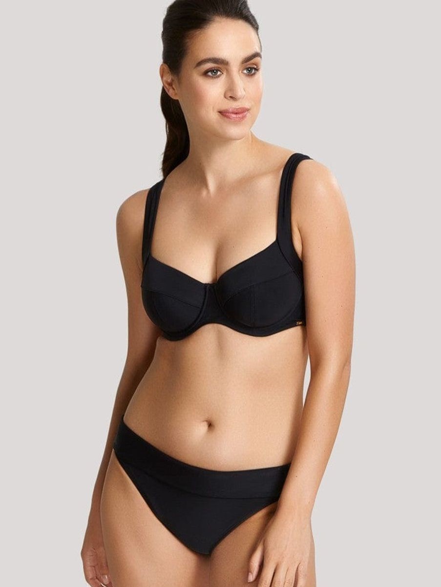 Panache Panache Anya Riva Balconnet Bikini Top Black Wholesale