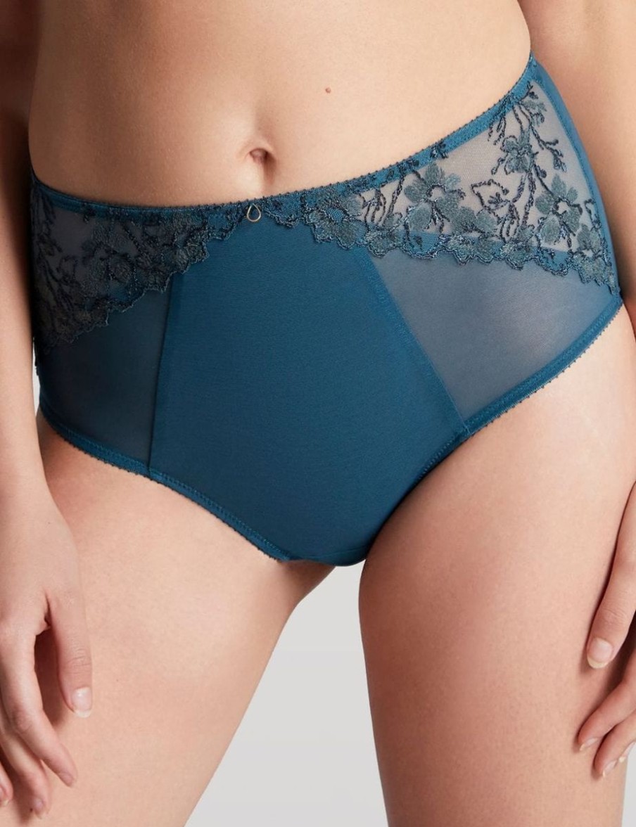 Panache Panache Emilia Deep Brief Midnight Teal Online