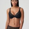 Prima Donna Twist Prima Donna Twist Epirus Half Padded Plunge Bra Black Clearance