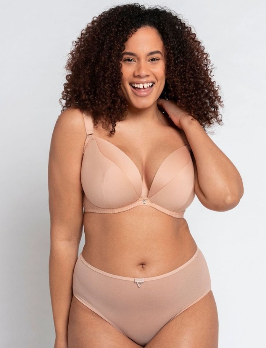 Curvy Kate Curvy Kate Superplunge Multiway Padded Plunge Bra Latte Hot