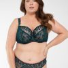 Samanta Samanta Nut Soft Full Cup Bra Teal Hot