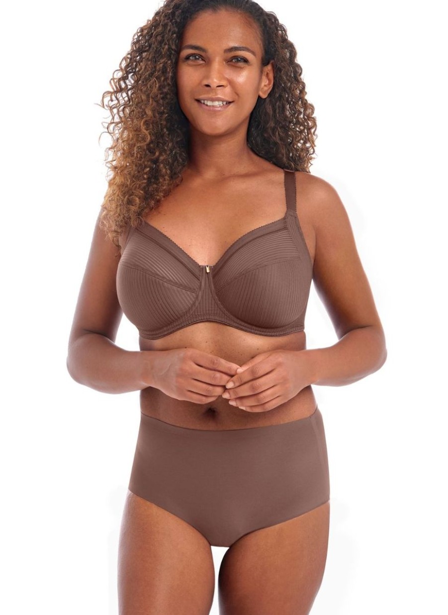 Fantasie Fantasie Fusion Uw Full Cup Side Support Bra Coffee Roast Best