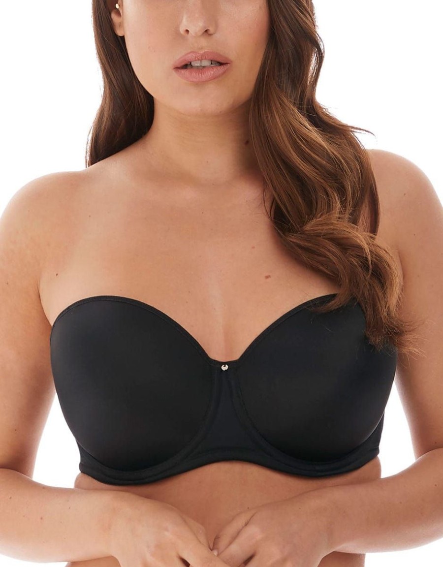 Fantasie Fantasie Aura Moulded Strapless Bra Black Wholesale