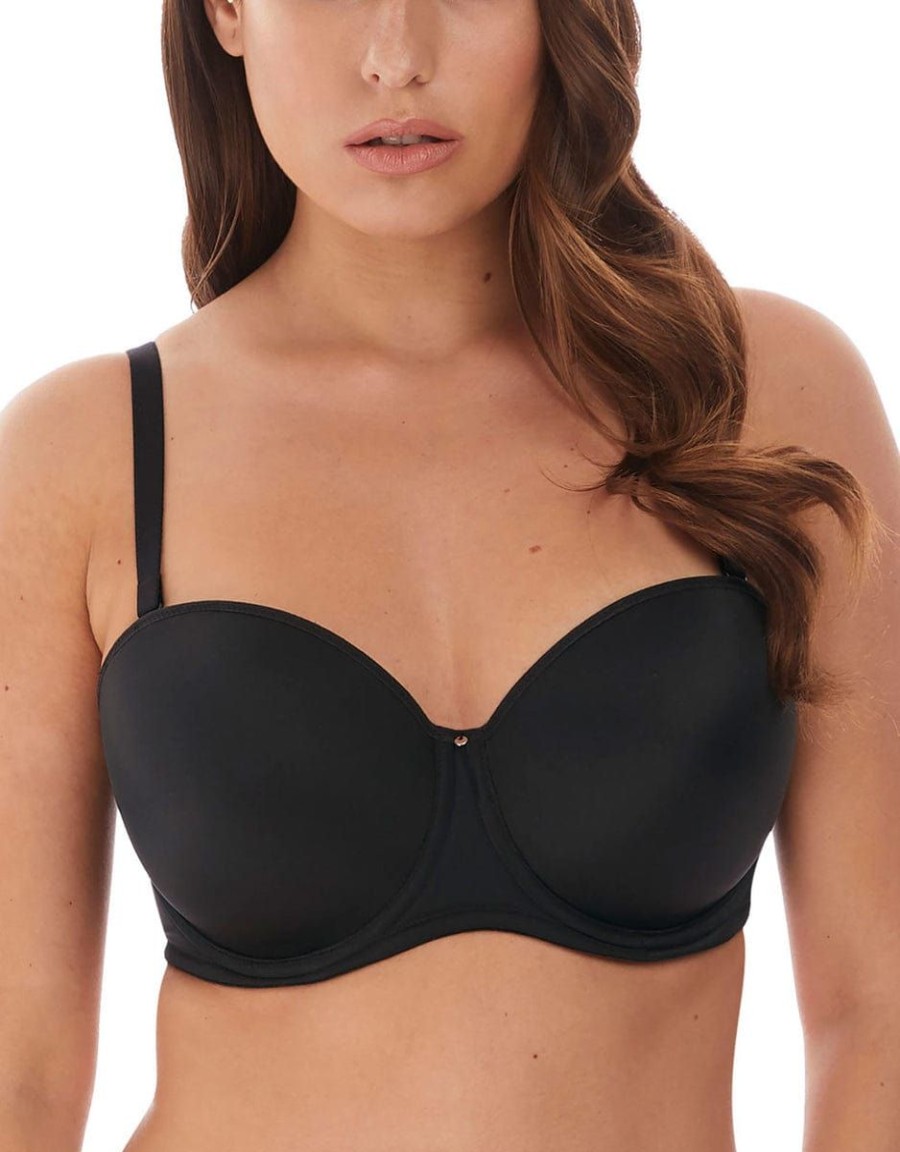 Fantasie Fantasie Aura Moulded Strapless Bra Black Wholesale