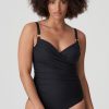 Prima Donna Prima Donna Sahara Control Swimsuit Black New