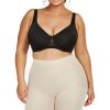 Naomi & Nicole Naomi & Nicole Unbelievable Comfort Plus Size High Waist Thigh Shaper Warm Beige New