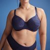 Sculptresse Sculptresse Illuminate Moulded Non Padded Bra French Navy Clearance