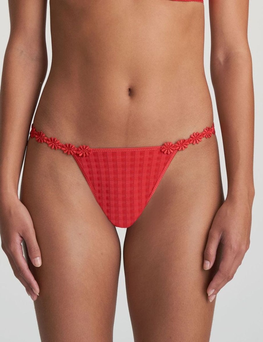 Marie Jo Marie Jo Avero Low Waist Thong Scarlet Best