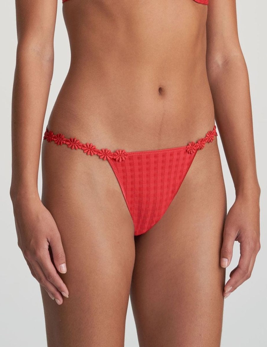 Marie Jo Marie Jo Avero Low Waist Thong Scarlet Best