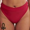 RAQ Raq High Leg High Waist Brief Lipstick New