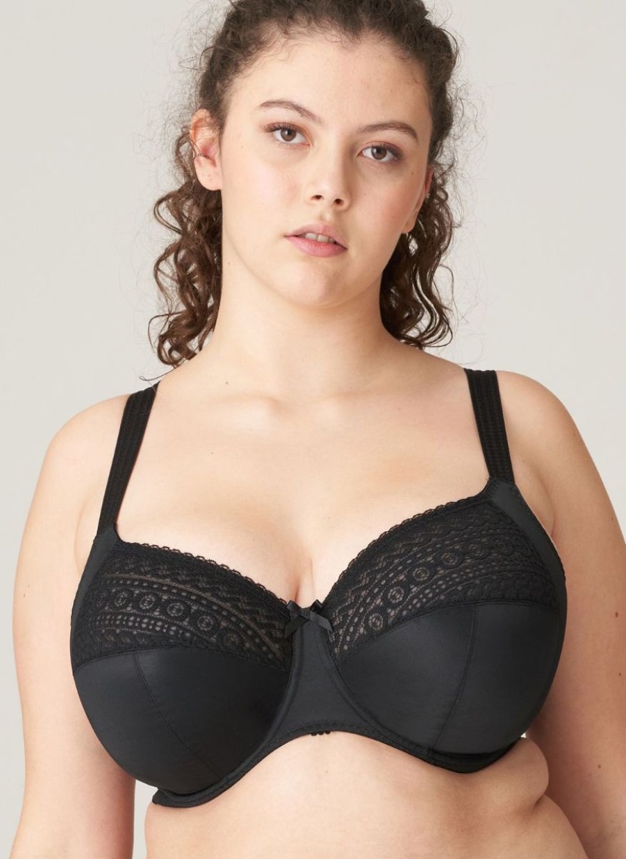 Prima Donna Prima Donna Montara Full Cup Bra (Au H-K Cup) Black Clearance