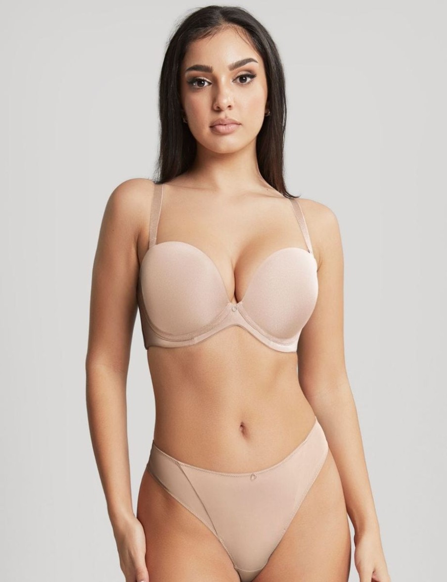 Panache Panache Faith Moulded Plunge Strapless Bra Latte Online