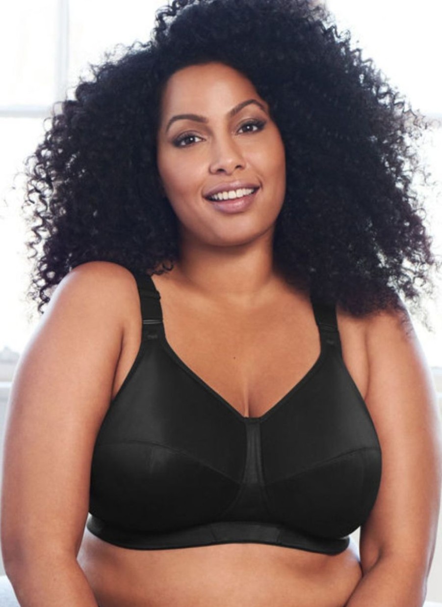 Goddess Goddess Celeste Non Wired Bra Black New