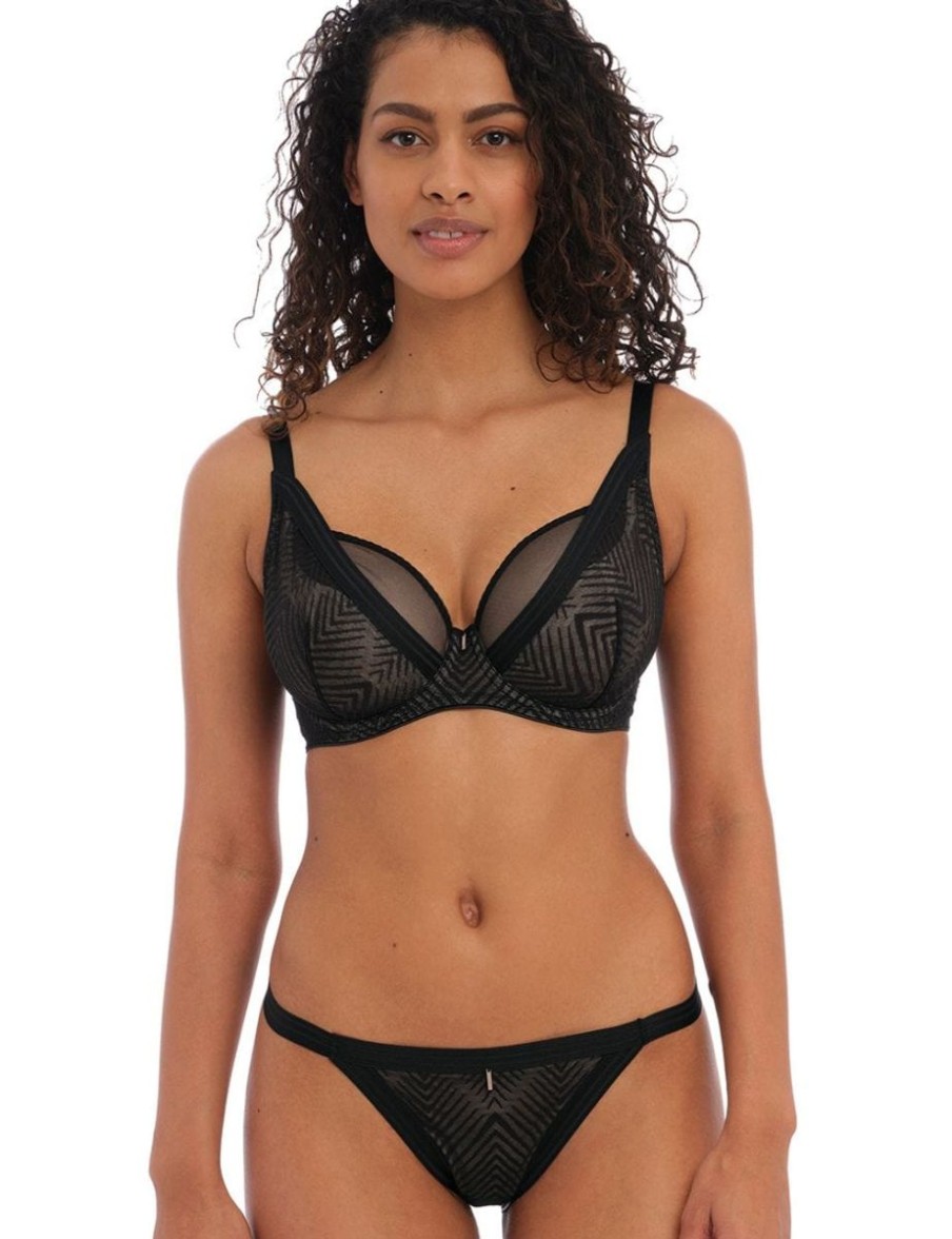 Freya Freya Tailored Uw High Apex Plunge Bra Black Best