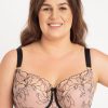 Samanta Samanta Irina Soft Full Cup Bra Black Tattoo Online