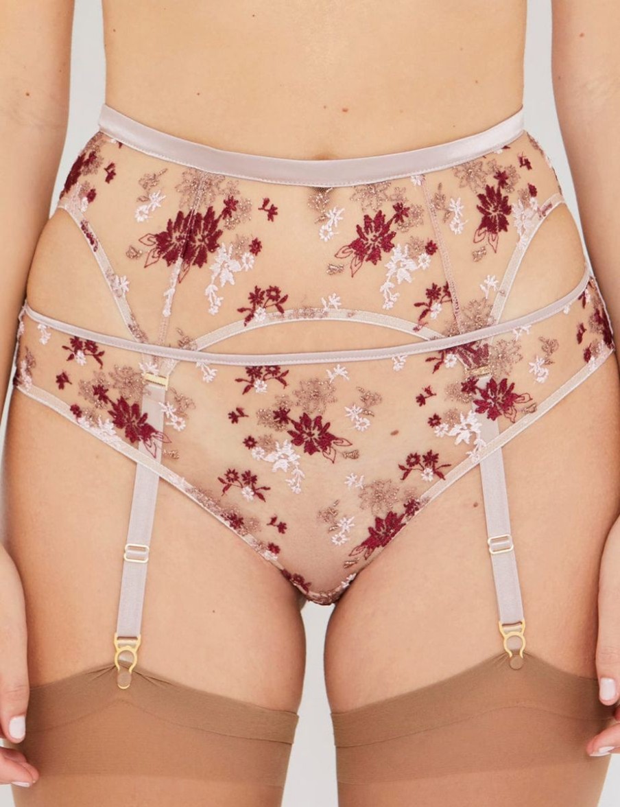 Katherine Hamilton Katherine Hamilton Madalyn Suspender Belt Vintage Rose Wholesale