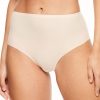 Chantelle Chantelle Soft Stretch High Waist Thong Nude New