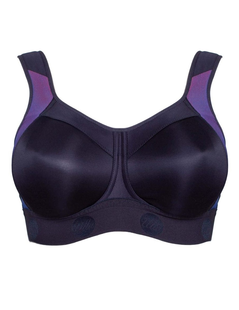 Ulla Ulla Sydney Wirefree Sports Bra Navy Pink Online