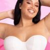 Curvy Kate Curvy Kate Luxe Strapless Bra Pearl Ivory Hot