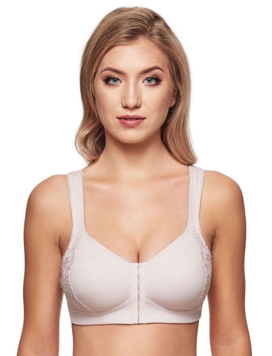 Susa Susa London Front Fastening Wirefree Bra Nude Best