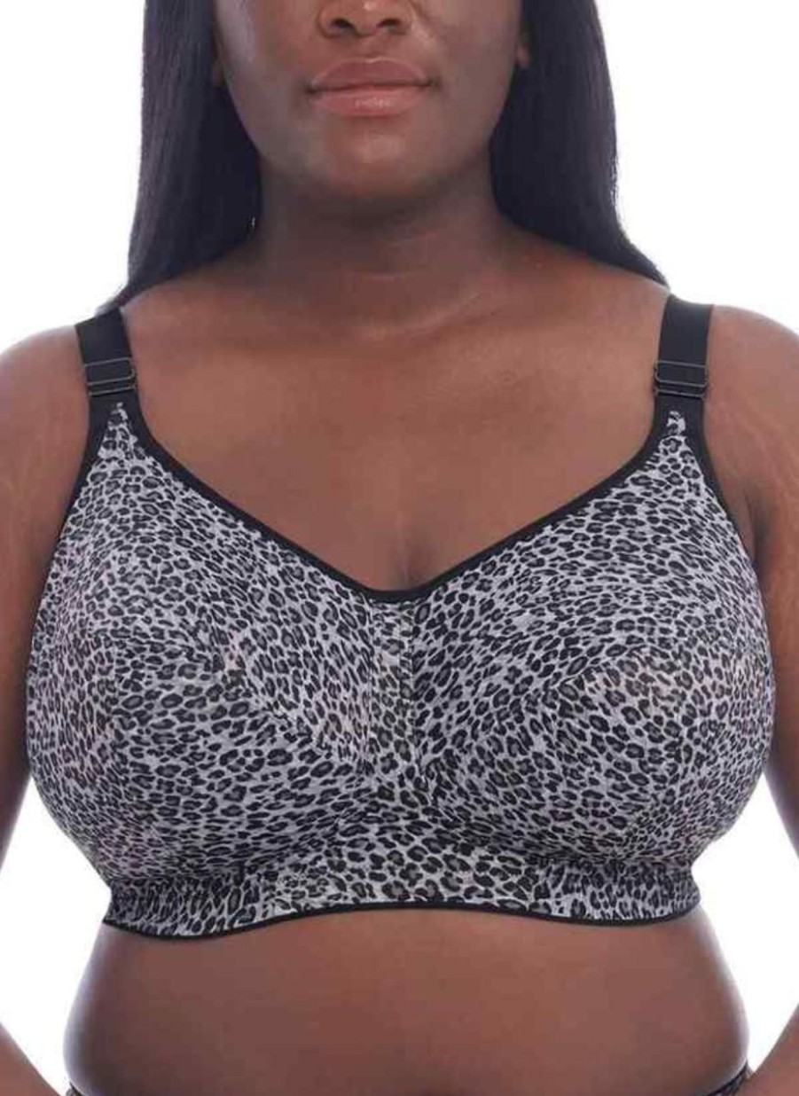 Goddess Goddess Celeste Non Wired Bra Gray Leopard Wholesale