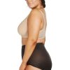 Naomi & Nicole Naomi & Nicole Unbelievable Comfort Plus Size High Waist Shaping Brief Black New