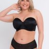 Curvy Kate Curvy Kate Smoothie Strapless Moulded Bra Black Best