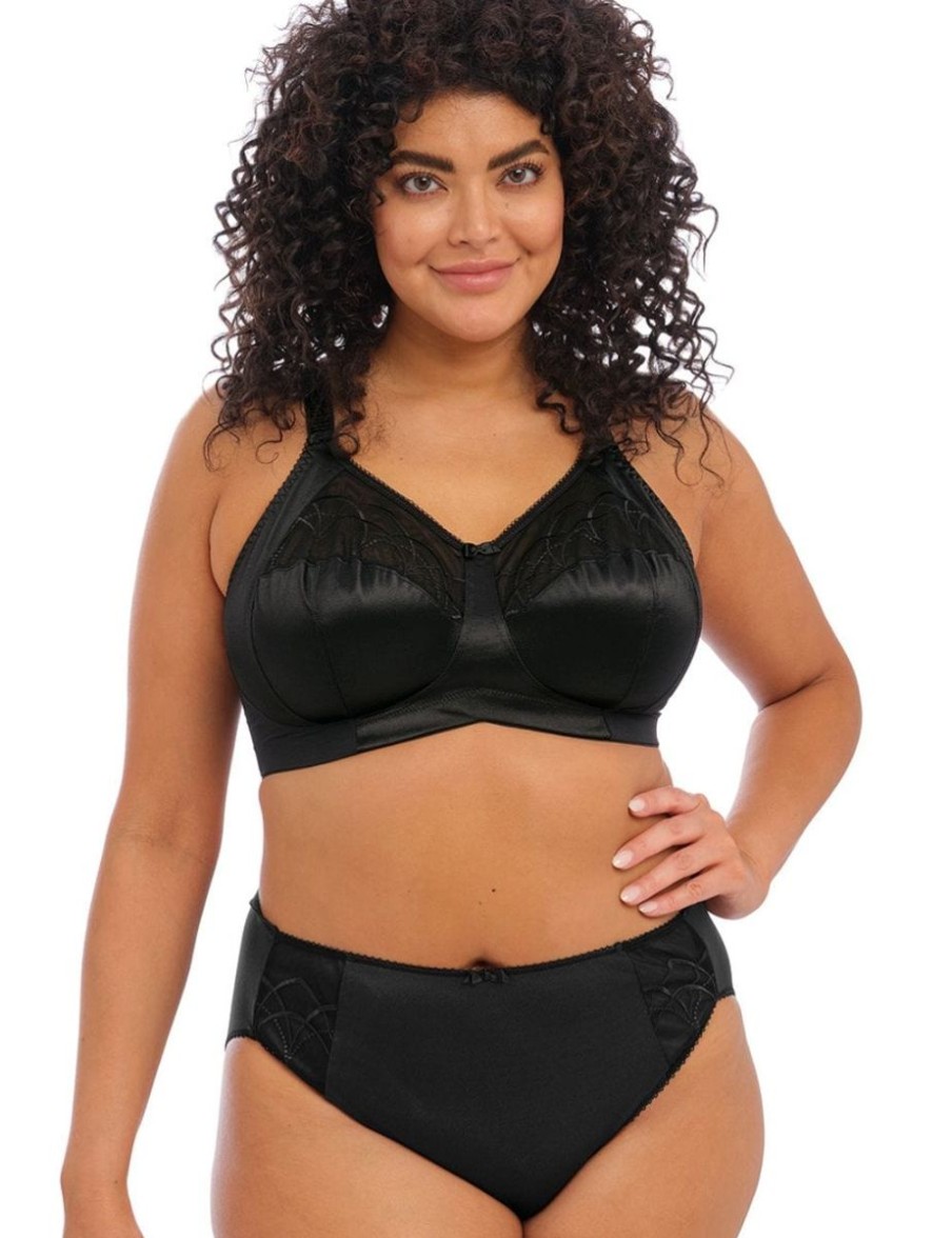 Elomi Elomi Cate Wirefree Bra Black Wholesale