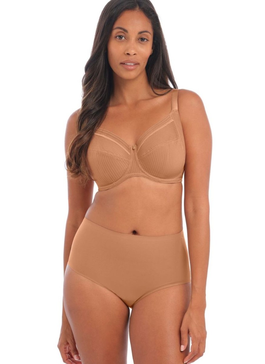 Fantasie Fantasie Fusion Uw Full Cup Side Support Bra Cinnamon New