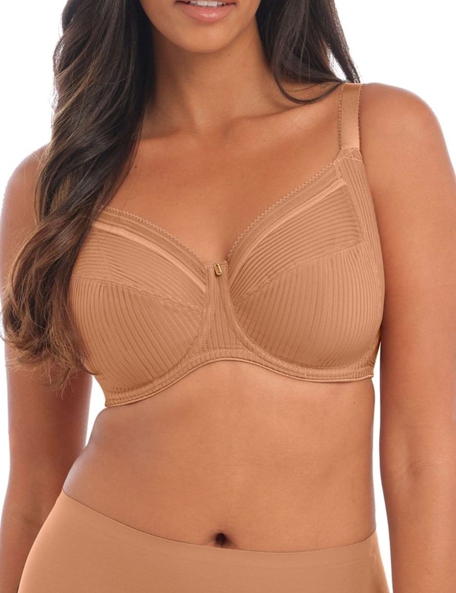 Fantasie Fantasie Fusion Uw Full Cup Side Support Bra Cinnamon New