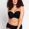 Curvy Kate Curvy Kate Luxe Strapless Bra Black New