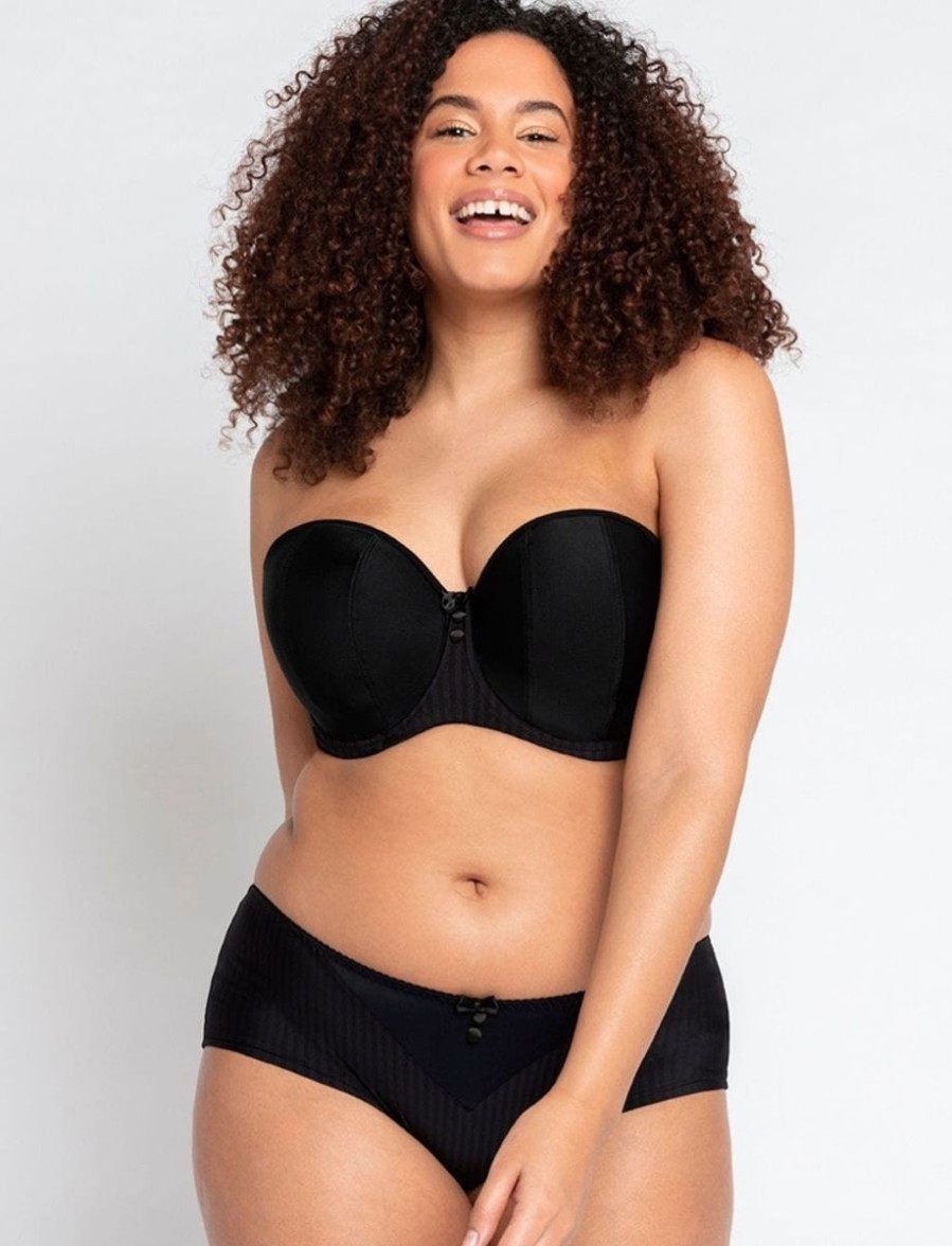 Curvy Kate Curvy Kate Luxe Strapless Bra Black New