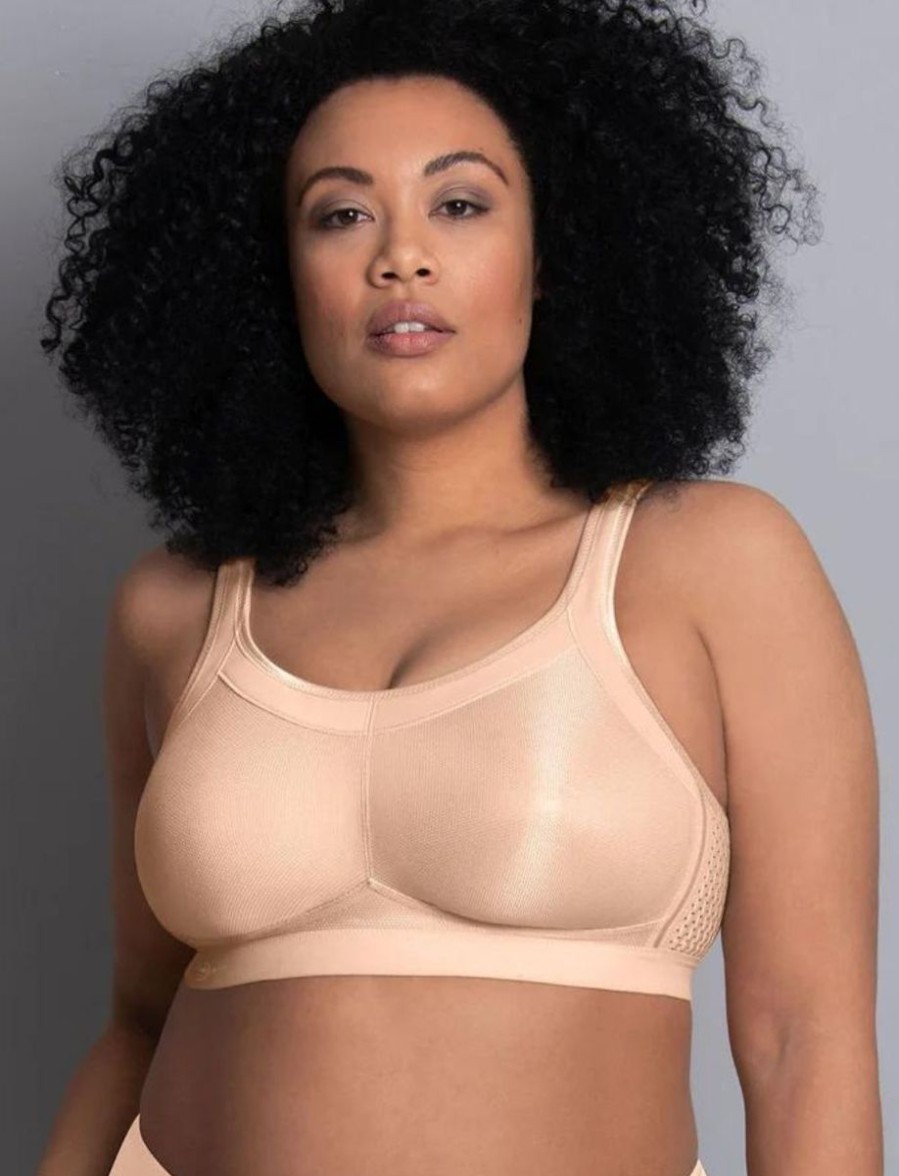 Anita Anita Momentum Wirefree Sports Bra Desert Hot