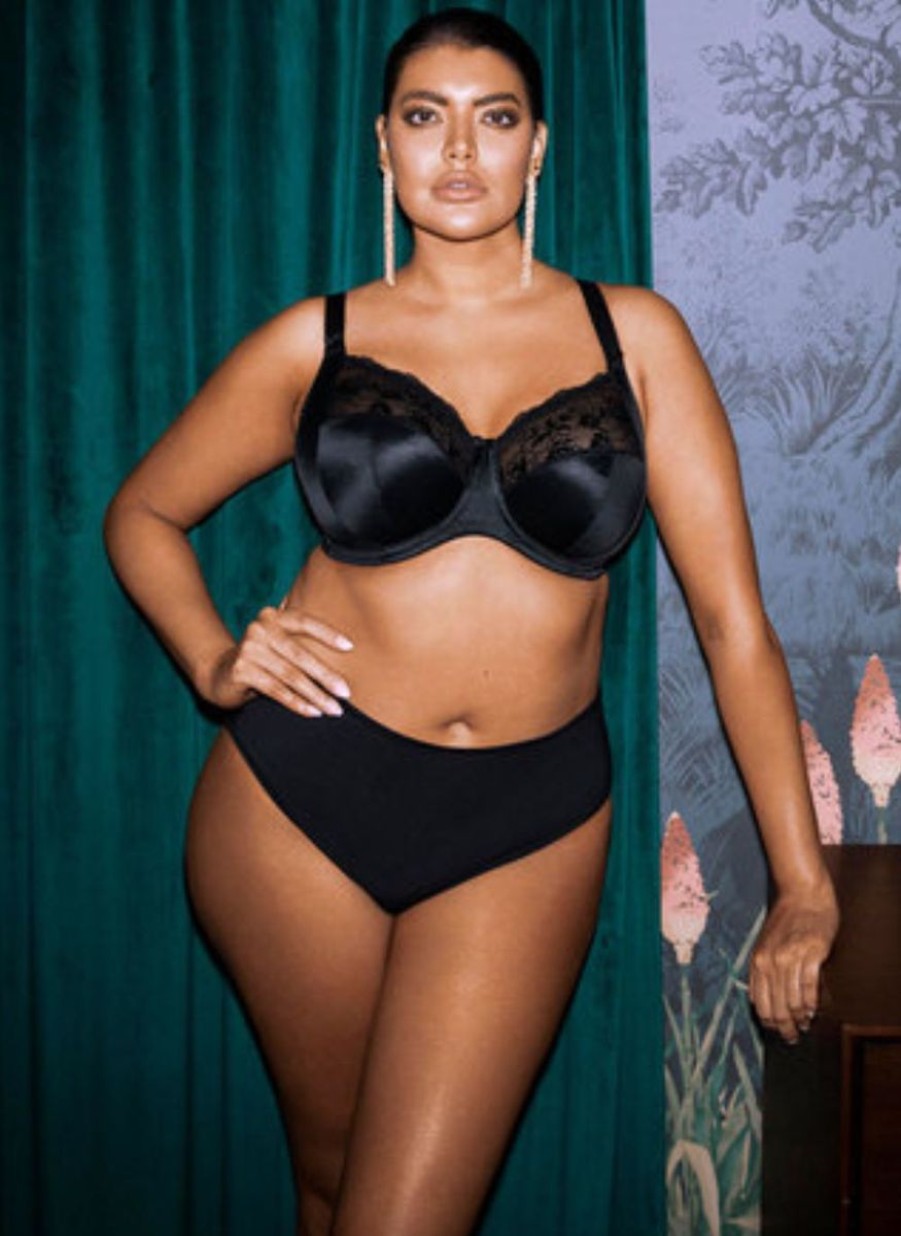 Elomi Elomi Morgan Uw Bra Plain Black Clearance