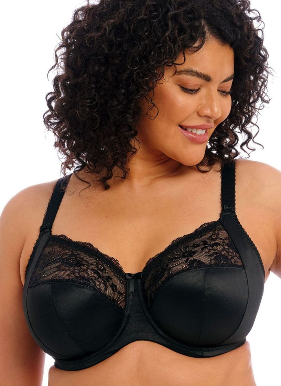 Elomi Elomi Morgan Uw Bra Plain Black Clearance