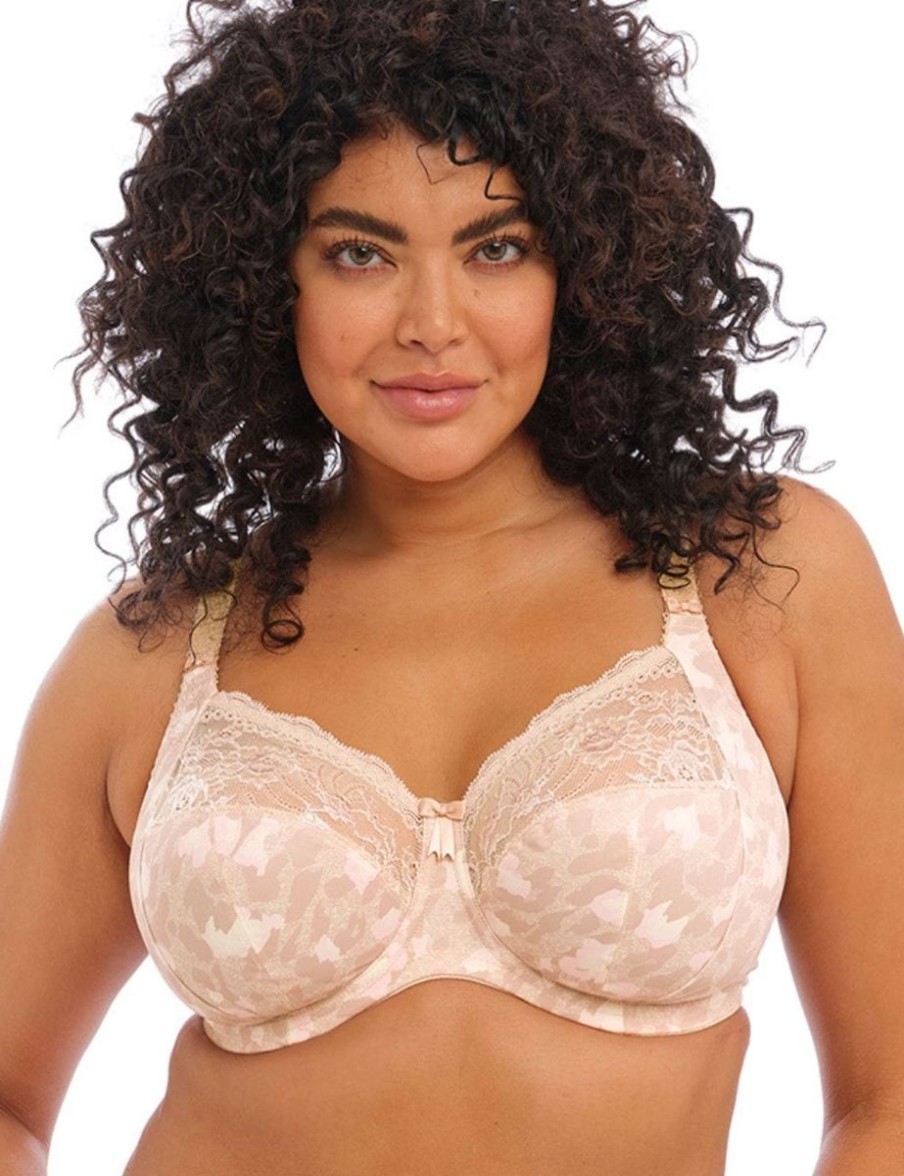 Elomi Elomi Morgan Uw Bra Print Toasted Almond Clearance