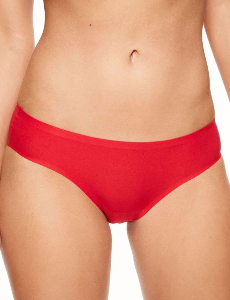 Chantelle Chantelle Soft Stretch Bikini Brief Red Hot