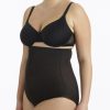 Naomi & Nicole Naomi & Nicole Unbelievable Comfort Plus Size High Waist Brief Black Hot