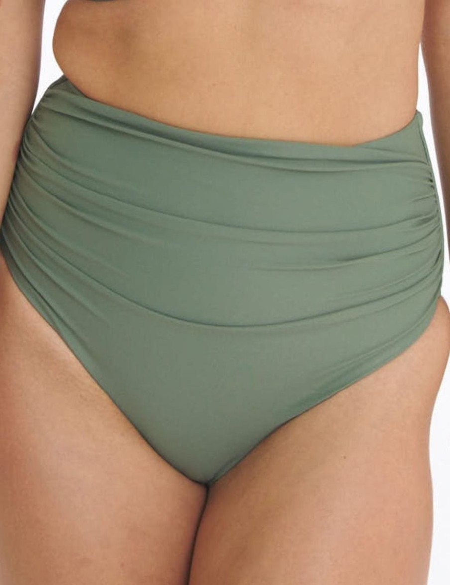 Marvell Lane Marvell Lane Zoe High Waist Brief Eucalyptus Wholesale