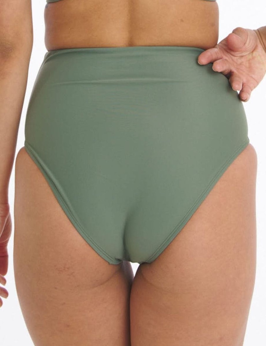 Marvell Lane Marvell Lane Zoe High Waist Brief Eucalyptus Wholesale