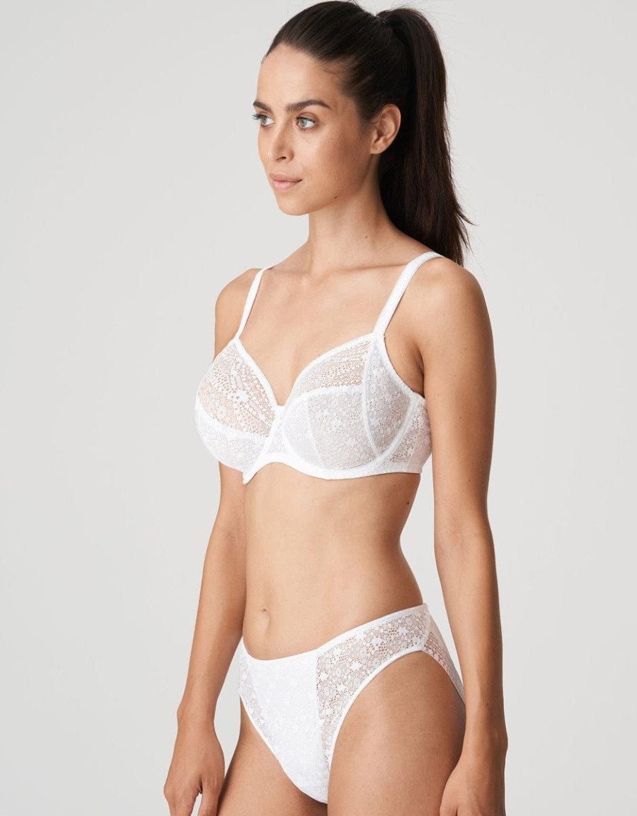 Prima Donna Twist Prima Donna Twist Epirus Full Cup Bra White Clearance