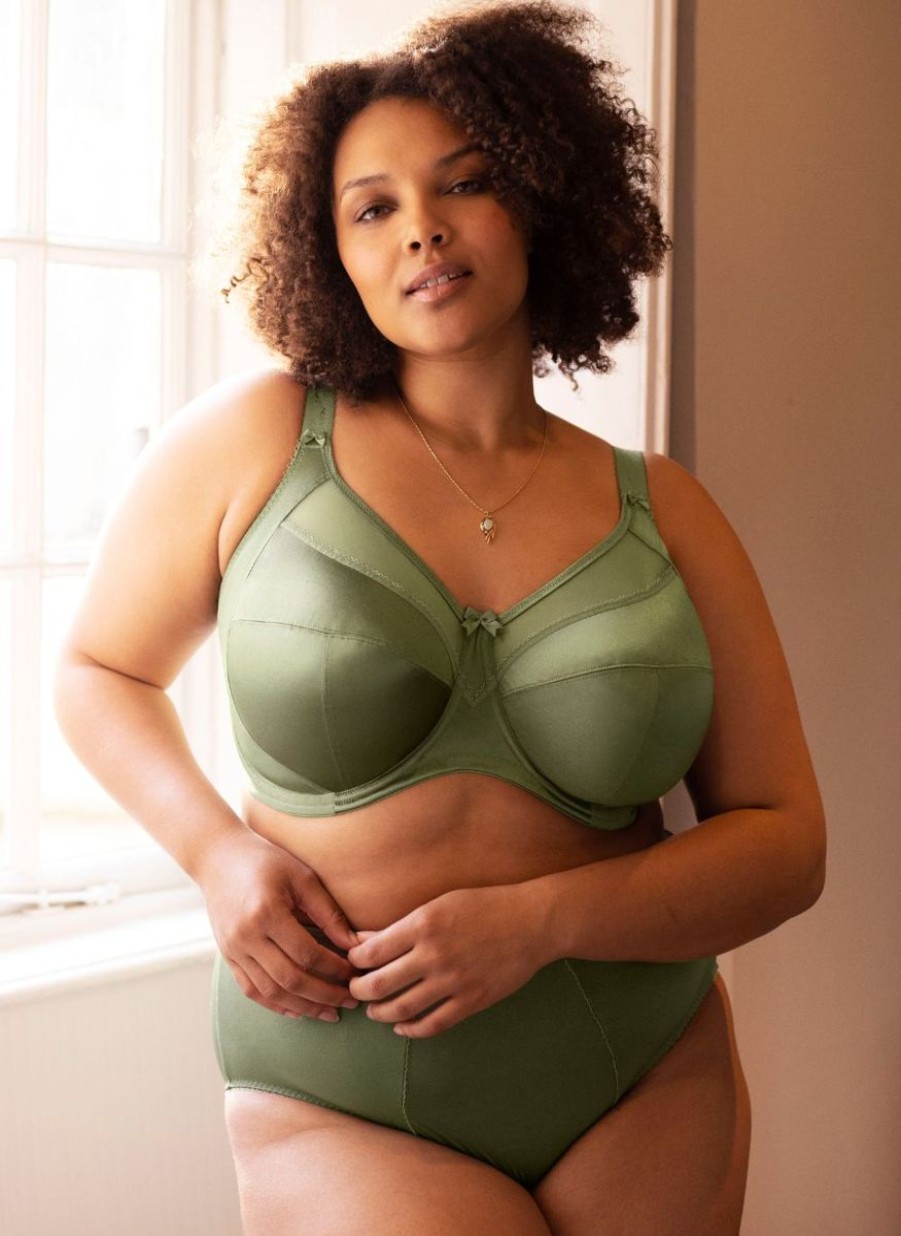 Goddess Goddess Keira Full Cup Bra Olive Wholesale