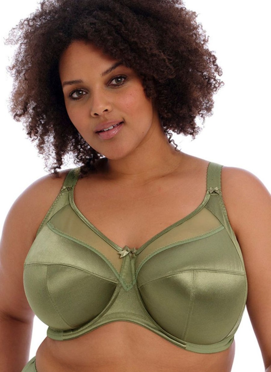 Goddess Goddess Keira Full Cup Bra Olive Wholesale