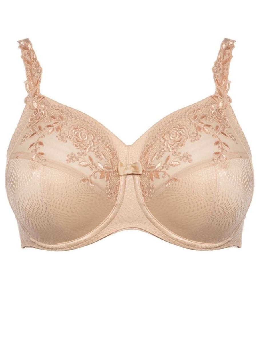 Ulla Ulla Ella Underwired Bra With Panel Bisque Best