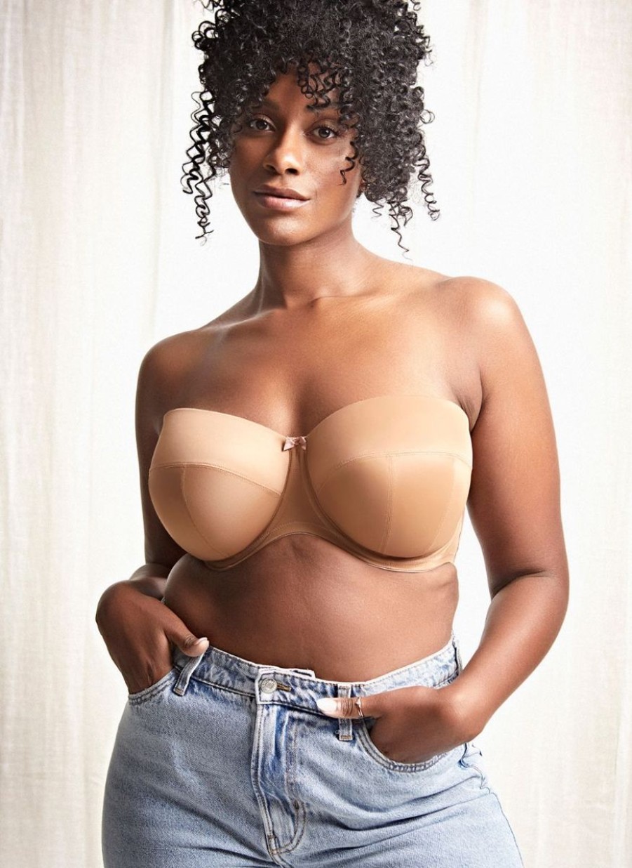 Sculptresse Sculptresse Dana Strapless Bra Caramel Hot