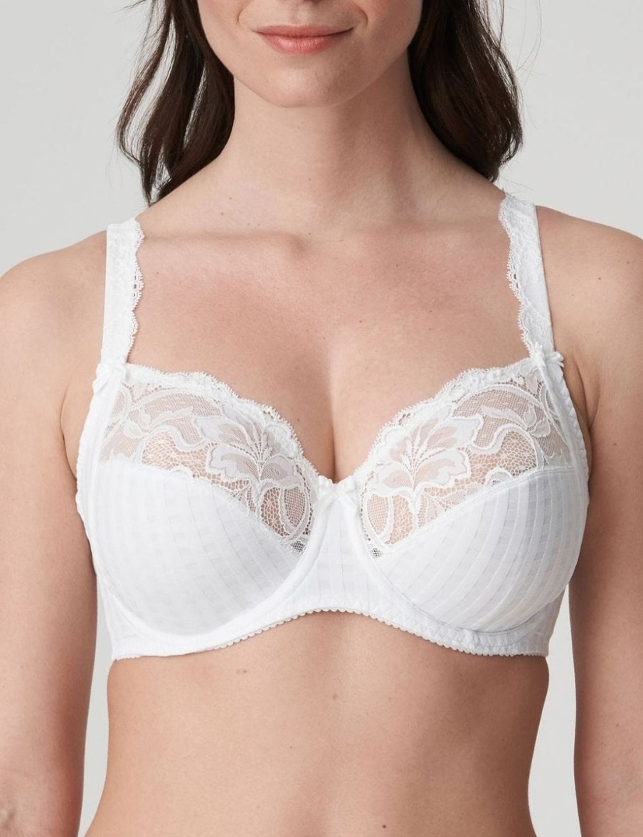 Prima Donna Prima Donna Madison Full Cup Bra White New