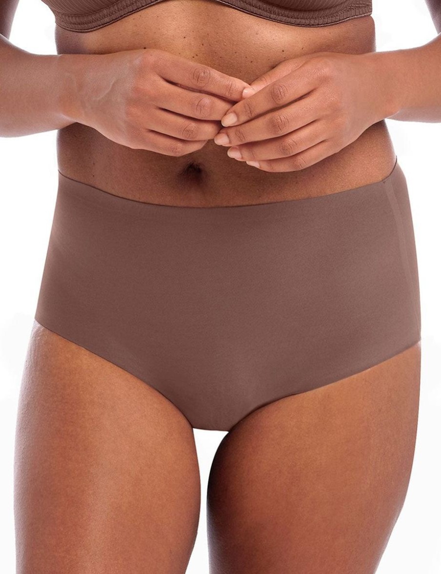 Fantasie Fantasie Smoothease Invisible Stretch Full Brief Coffee Roast Wholesale